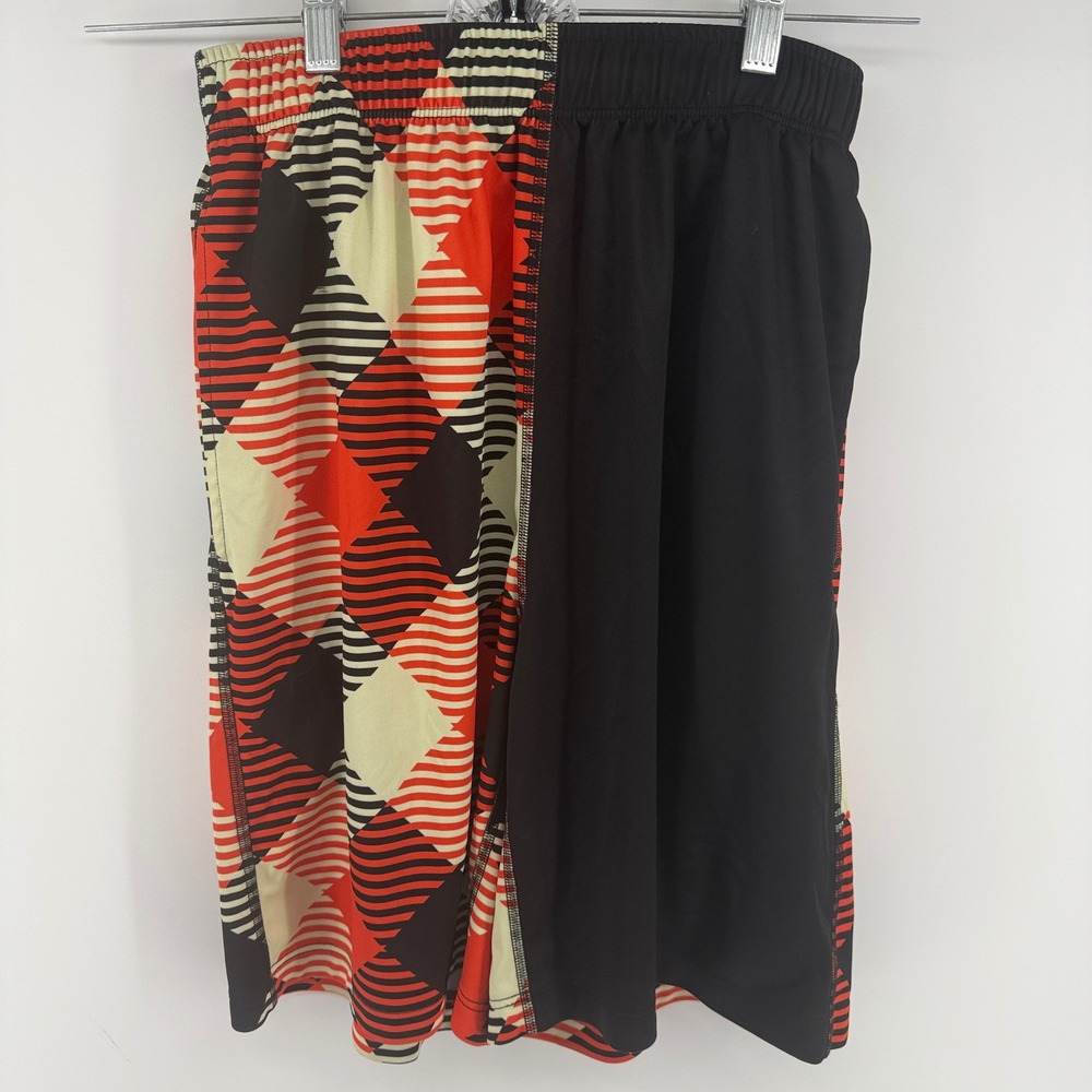Loudmouth MLB San Francisco Giants Argyle Athletic Shorts Mens Medium Blk Orange